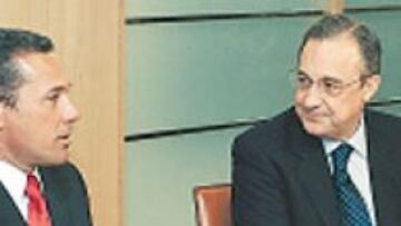 <b>REUNIÓN.</b> Luxa y Florentino.