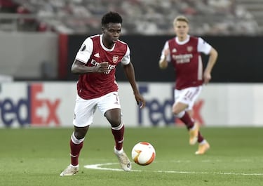 Bukayo Saka, la nueva estrella del Arsenal que tiene a Inglaterra a su pies