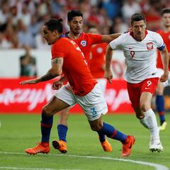 El insólito 11 del último Chile-Polonia: 8 ‘desaparecidos’