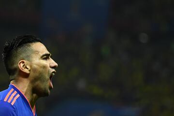 El 24 de junio de 2018, Radamel Falcao García anotó su primer y único gol en los Mundiales. Ocurrió en la victoria 3-0 ante Polonia en el Kazan Arena.