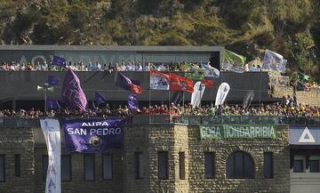 Gran ambiente en la Concha. 