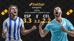 RCD Espanyol vs. RC Celta de Vigo: horario, dónde ver, pronósticos y clasificación