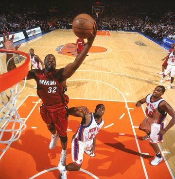 Después de 9 años de éxito en los Lakers, Sahq fichó por Miami Heat, donde estuvo desde 2004 hasta 2008 y consiguió un anillo de la NBA en 2006.