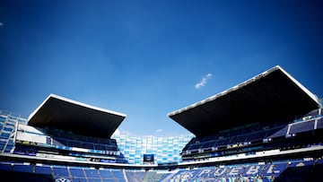 Soccer Football - Liga MX - Cruz Azul v Tigres UANL - Estadio Cuauhtemoc, Puebla, Mexico - February 15, 2026 General view inside the stadium before the match REUTERS/Eloisa Sanchez