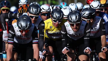 La guardia de Pogacar: “Puedo morir por los demás”