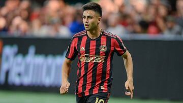 Gonzalo Mart&iacute;nez con Atlanta United