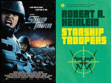 starship troopers paul verhoeven pelicula libro robert a heinlein