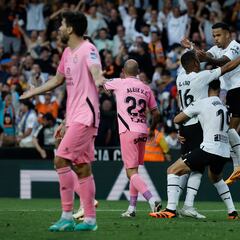 Valencia 2-2 Espanyol en directo: Resumen, goles y resultado