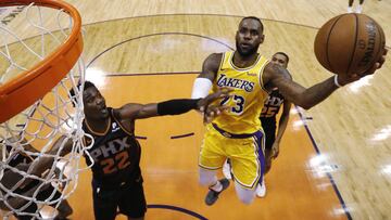 El alero de los Lakers apunta a convertirse en el cuarto mejor anotador en la historia de la NBA en el duelo de este lunes ante los Clippers.