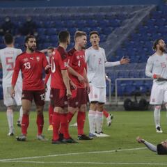 1x1 de España: Gerard y Morata evitaron el suspenso general