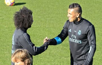 Real Madrid train ahead of trip to Catalonia to face Girona