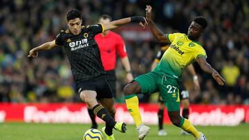 Raúl Jiménez anotó y le dio los tres puntos al Wolverhampton