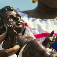 El pueblo que celebra la Navidad en febrero y con un Niño Dios negro