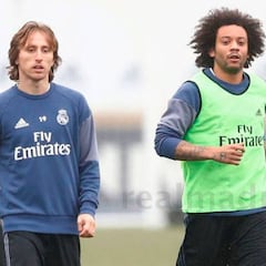 Modric y Marcelo, duda para llegar a la vuelta ante el PSG