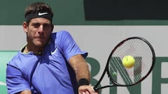 Del Potro sigue adelante por la lesión de Almagro