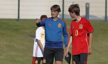 El hijo de Julen Guerrero destaca en la cantera del Real Madrid