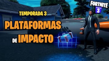 Plataformas de Impacto en Fortnite: d&oacute;nde encontrarlas