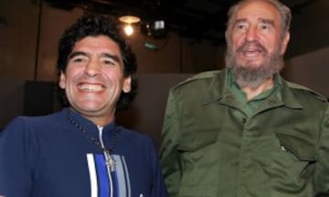 Conocida mundialmente es su amistad con el líder cubano Fidel Castro. De hecho, la gran parte de las rehabilitaciones por su adicción a la cocaína las ha realizado en La Habana.
