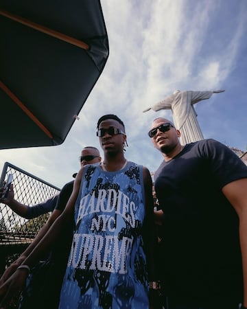 Los jugadores del Real Madrid, Vinicius Júnior, Eduardo Camavinga y  Rodrygo Goes, han disfrutado de unos días de vacaciones en el país sudamericano. El centrocampista francés, uno más entre los brasileños.