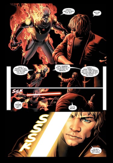 ‘Star Wars’: The encounter and battle between Luke Skywalker and the ghost of the Grand Inquisitor