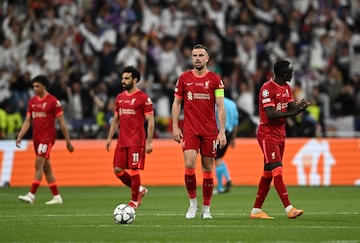 En 2022 los 'reds' se enfrentaron en la final al Real Madrid, en un encuentro difícil que comenzó con media hora de retraso y terminó con la derrota del Liverpool. El Liverpool también perdió las finales de 1985, 2007, 2018.