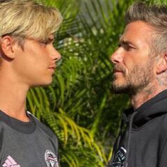 Romeo Beckham turns professional