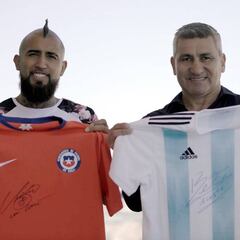 Vidal revela al 'Beto' Acosta la desconocida táctica para frenar a Messi