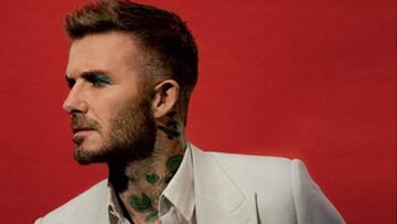 David Beckham posa para revista 