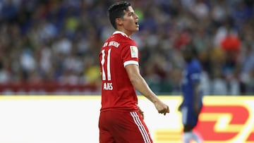 James Rodr&iacute;guez, con Bayern M&uacute;nich de Alemania