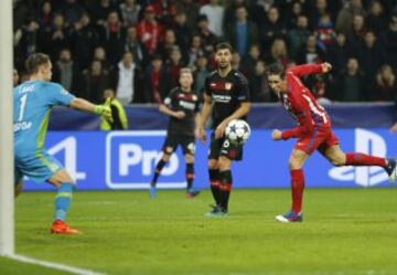 Bayer Leverkusen - Atletico Madrid: In Pictures