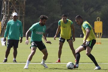 Atlético Nacional se prepara para el duelo ante el Atlético Bucaramanga en la segunda fecha de la Liga Águila.