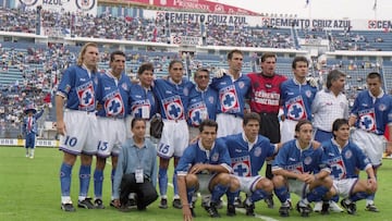 La plantilla de Cruz Azul en la temporada 1997-1998 en Liga MX.