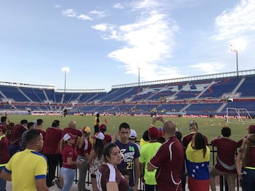 Venezuela vs Ecuador. Partido amistoso en Boca Ratón, Florida. 