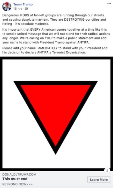 Las redes sociales contra Trump: símbolos nazis y manipulación mediática