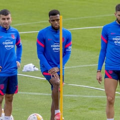 Las dos dudas de Simeone en su alineación para el derbi