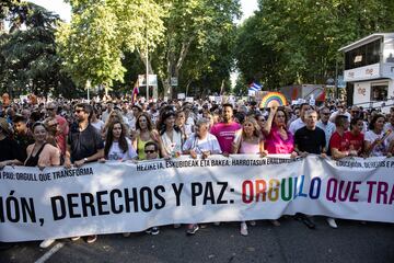 Manifestaci車n del Orgullo LGTBI+.