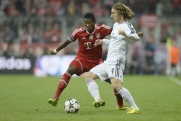 David Alaba y Luka Modric.