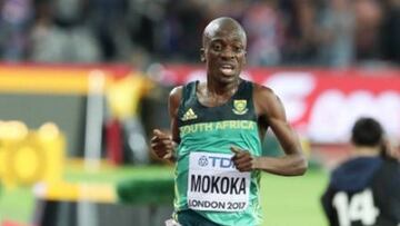 Stephen Mokoka, la gran figura africana, en Granollers