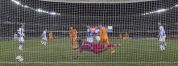 0-3. Pepe anota el tercer tanto.