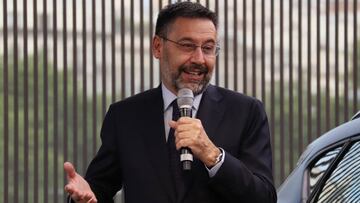 Bartomeu, en una comparecencia como presidente del Barcelona.