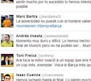 Los jugadores del Barça en twitter: "Nos levantaremos"