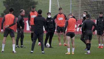 Gallego: "Todos los partidos son importantes; quedan 45 puntos"