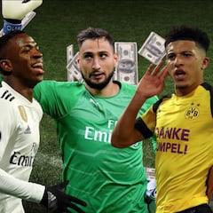 Los diez futbolistas U20 más caros del mercado: el valor de Vinicius extrañará a más de uno