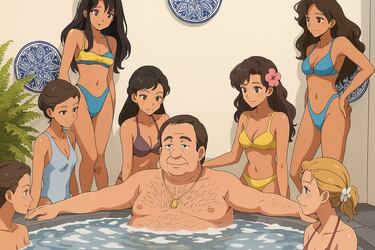 Iconic photos turned into anime images go viral: the best around and other AI styles