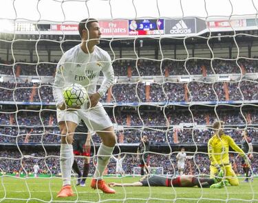 Cristiano second top scorer in Spanish league history