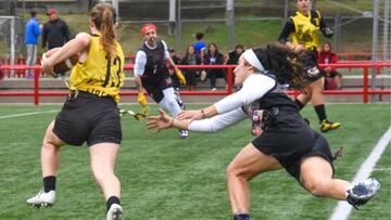 El flag football es una modalidad reducida de fútbol americano.