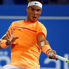 Nadal: "El primer set, fantástico; no esperaba estar a ese nivel"