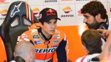 M&aacute;rquez fue el m&aacute;s r&aacute;pido de la jornada en MotoGP.