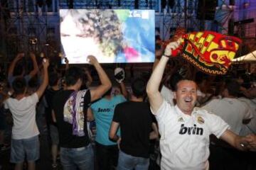 Las celebraciones del campeón