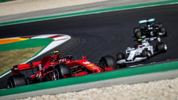 16 LECLERC Charles (mco), Scuderia Ferrari SF1000, action during the Formula 1 Heineken Grande Pr&eacute;mio de Portugal 2020, Portuguese Grand Prix, from October 23 to 25, 2020 on the Aut&oacute;dromo Internacional do Algarve, in Portim&atilde;o, Algarve, Portugal - Photo Paulo Maria / DPPI
 
 AFP7 / Europa Press / Europa Press
 23/10/2020 ONLY FOR USE IN SPAIN